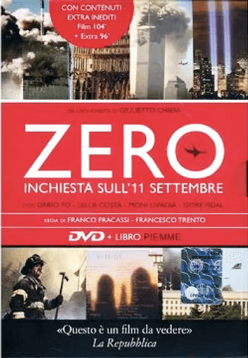 Copertina del film Zero – Inchiesta sull’11 settembre, di Thomas Torelli